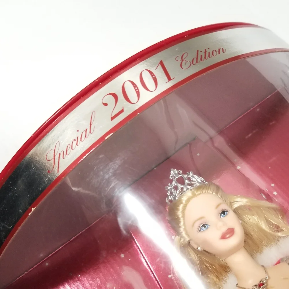 Barbie Special Edition 2001 Holiday Celebration Barbie Doll NIB Vintage Mattel